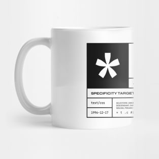 CSS Fact Sheet Mug